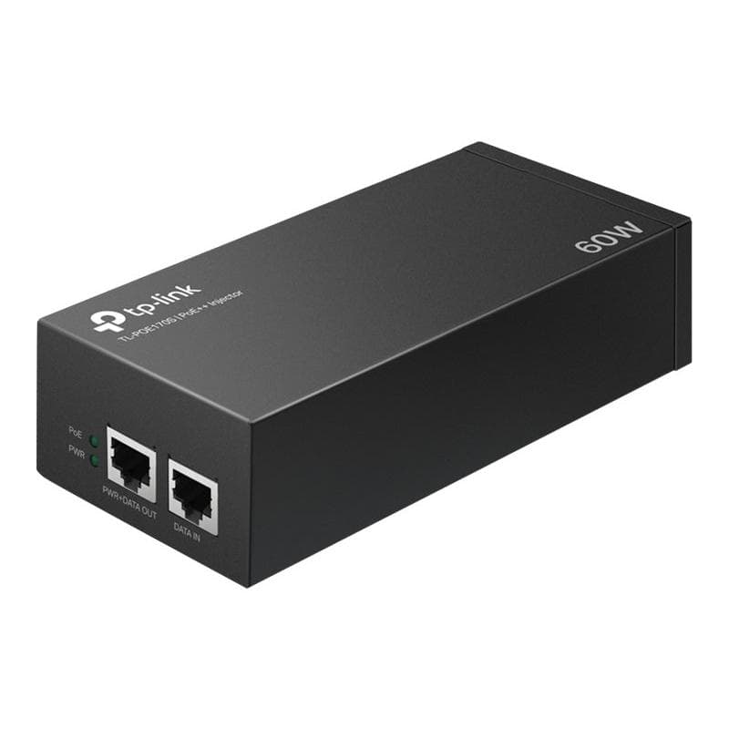 TP-LINK PoE++ Injector Adapter 60 W PoE Steel Case