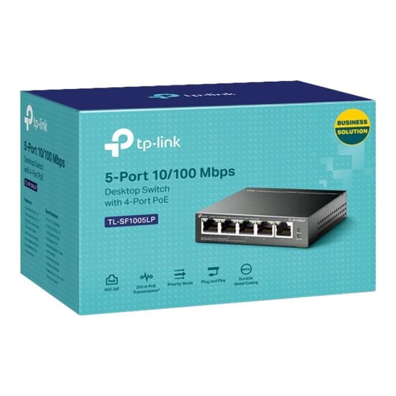TP-LINK TL-SF1005LP - V1 - Switch - 5 Anschlüsse - unmanaged