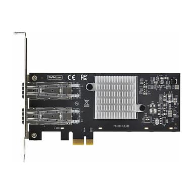 STARTECH.COM 2-Port GbE SFP Netzwerkkarte PCIe 2.0 x1 Intel I350-AM2 2x 1GbE 1000BASE