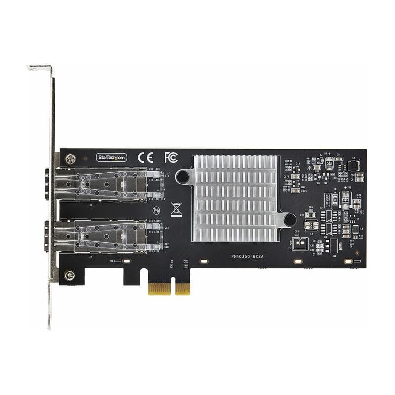STARTECH.COM 2-Port GbE SFP Netzwerkkarte PCIe 2.0 x1 Intel I350-AM2 2x 1GbE 1000BASE