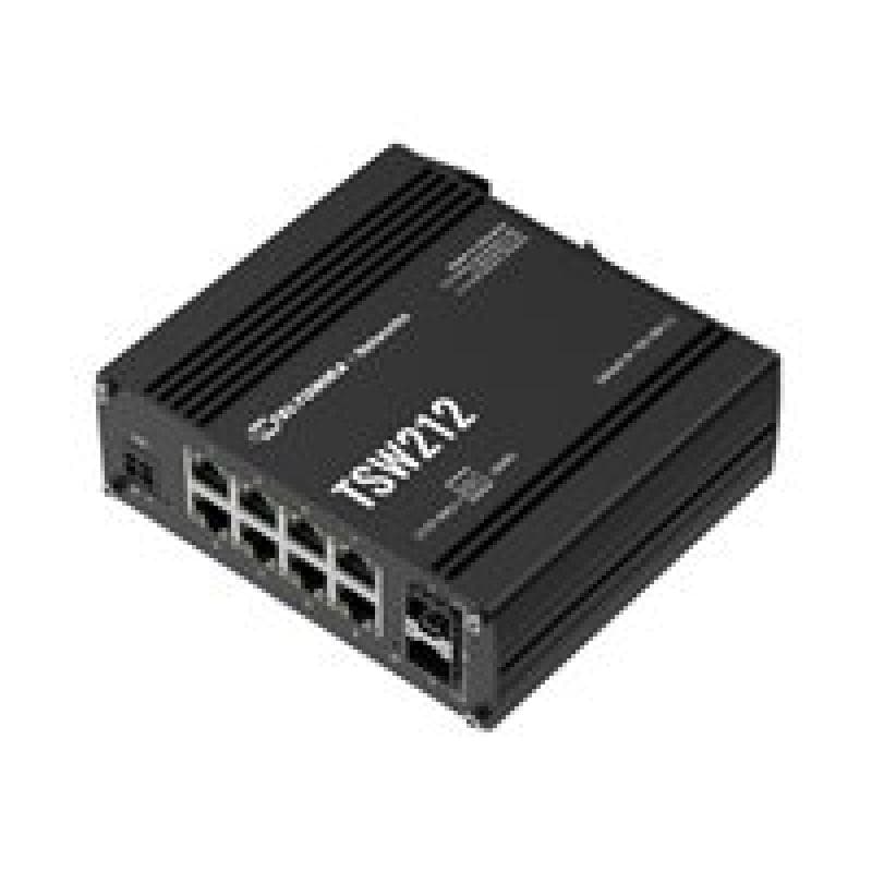 TELTONIKA · Switch· TSW212· 8 Port Gigabit Industrial managed Switch 2 SFP