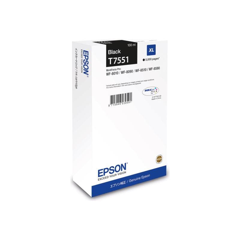 EPSON WF-8xxx Series Ink Cartridge XL Schwarz