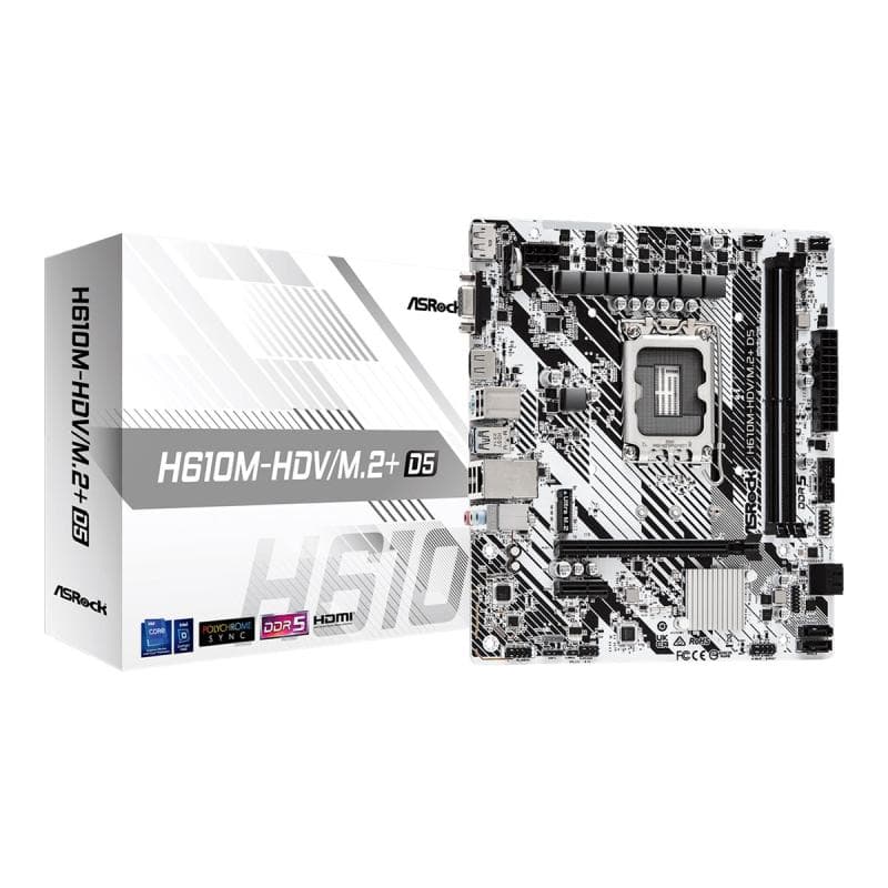 ASROCK H610M-HDV/M.2+ D5 S1700