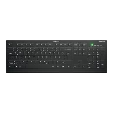 CHERRY Keyboard AK-C8112 Medical wireless sealed [DE] black IP68 +++ kabellos, vollversiegelt, IP68