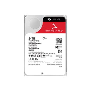 SEAGATE Ironwolf PRO Enterprise NAS HDD 24TB