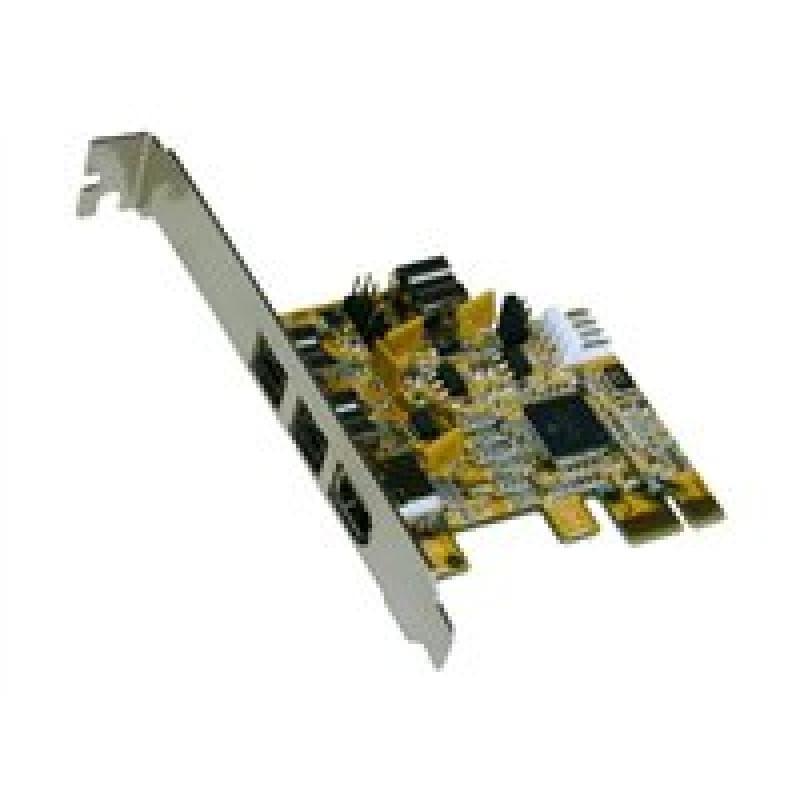 Exsys EX-16415, 4x FireWire 800, PCIe x1