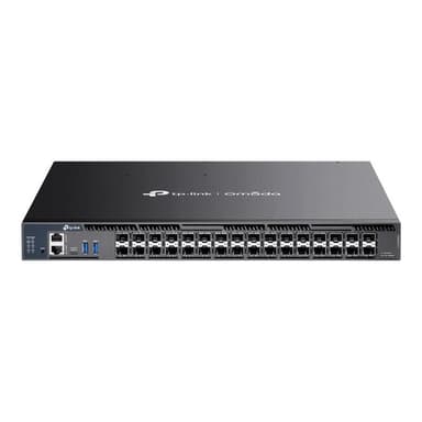 TP-LINK Omada 26-Port 10G Stackable L3 Managed Aggregation Switch with 6 25G Slots