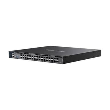 TP-LINK Omada 26-Port 10G Stackable L3 Managed Aggregation Switch with 6 25G Slots