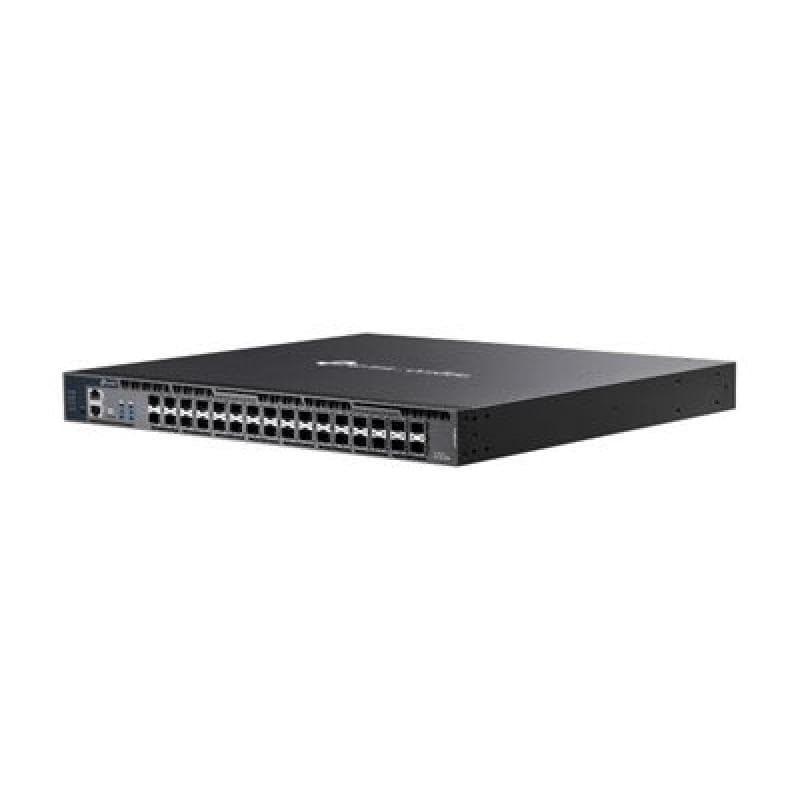 TP-LINK Omada 26-Port 10G Stackable L3 Managed Aggregation Switch with 6 25G Slots