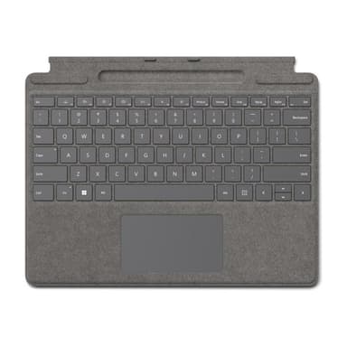MICROSOFT Surface Pro Keyboard [DE] Platin + Slim Pen 2 Schwarz mit Copilot Button