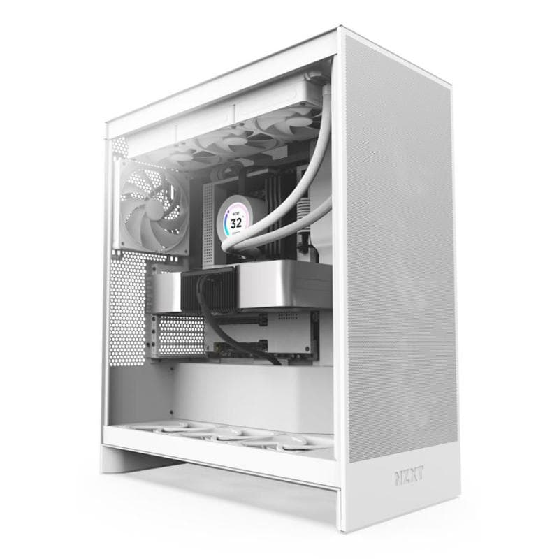 NZXT Case H7 Flow White Midi ATX (2024)