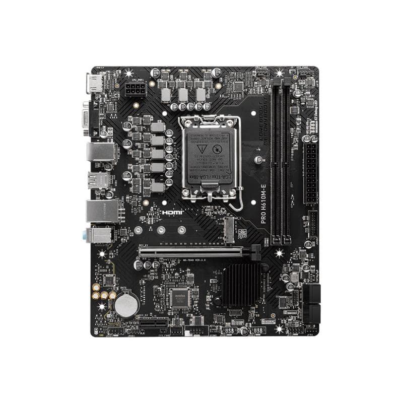 MSI Pro H610M-E S1700