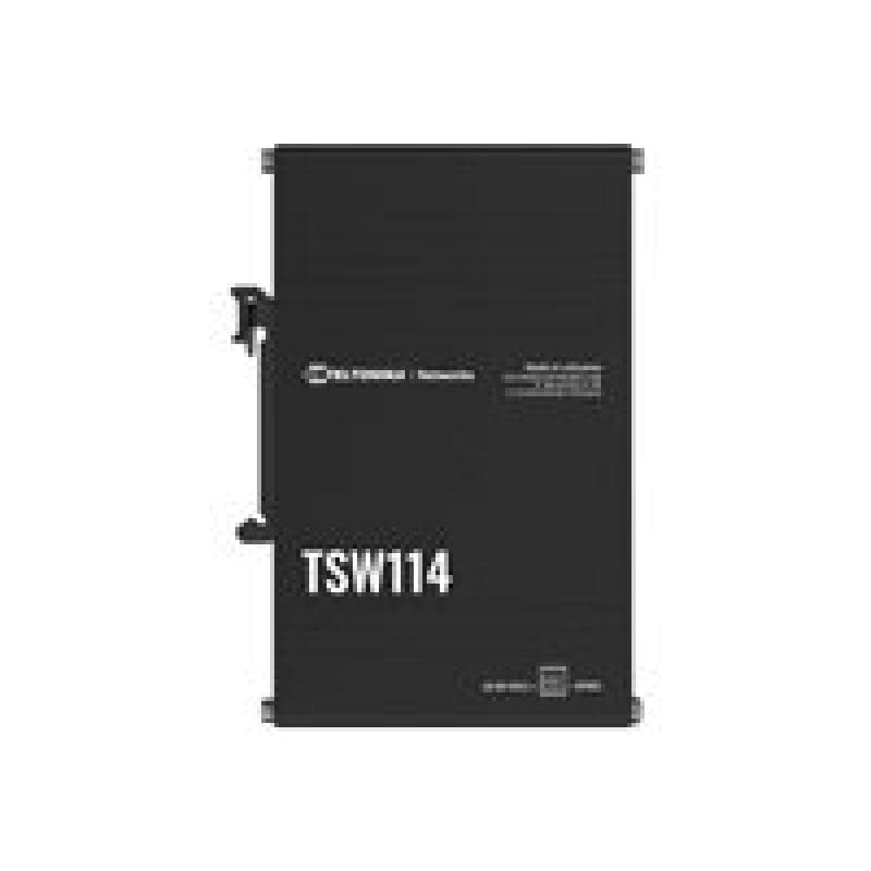 TELTONIKA TSW114 Gigabit DIN RAIL Switch