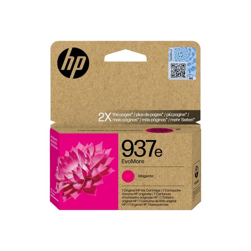 HP EvoMore 4S6W7NE Tintenpatrone magenta No. 937e
