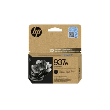 HP EvoMore 4S6W9NE Tintenpatrone schwarz No. 937e