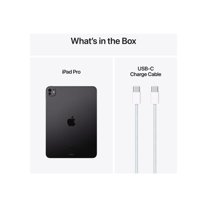 APPLE iPad Pro 28,22cm (11″) M4 512GB iPadOS Black Tablets