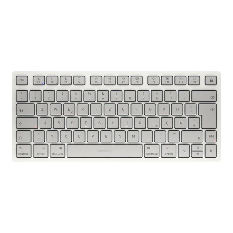 CHERRY KW 7100 MINI BT FOR MAC Wireless DE-Layout white