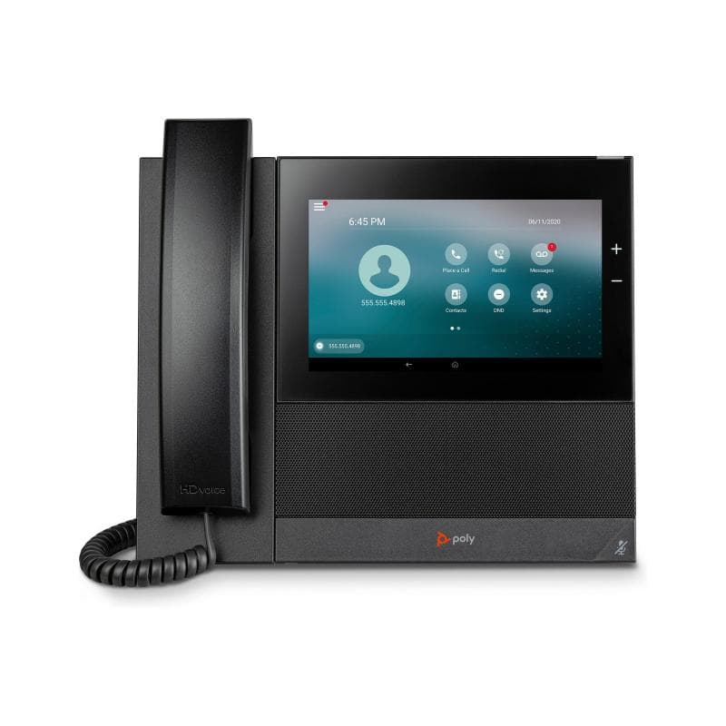 HP POLY CCX 600 IP-Telefon Schwarz 24 Zeilen