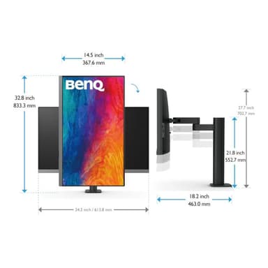 BENQ DesignVue PD2706U 68,6cm (27″)