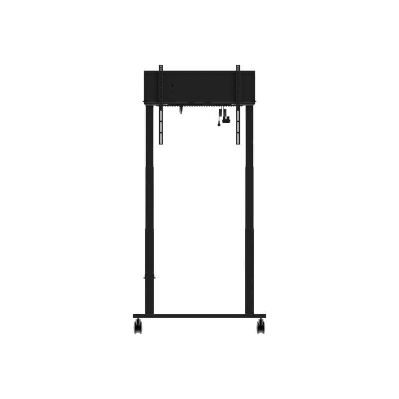 IIYAMA Elektrisches Pylonensystem auf Rädern mit zwei Säulen für Displays bis 98″