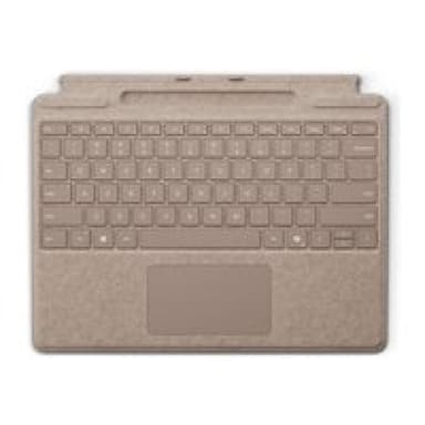 MICROSOFT Surface Pro Keyboard mit Stiftaufbewahrung - graubeige