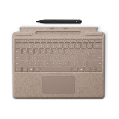 MICROSOFT Surface Pro Keyboard mit Slim Pen - graubeige