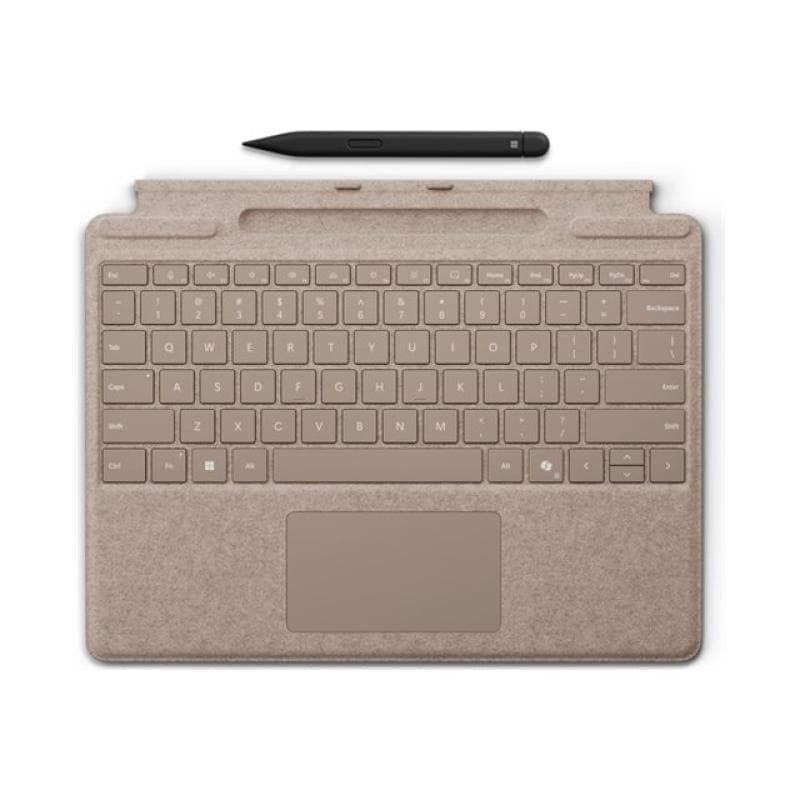 MICROSOFT Surface Pro Keyboard mit Slim Pen - graubeige