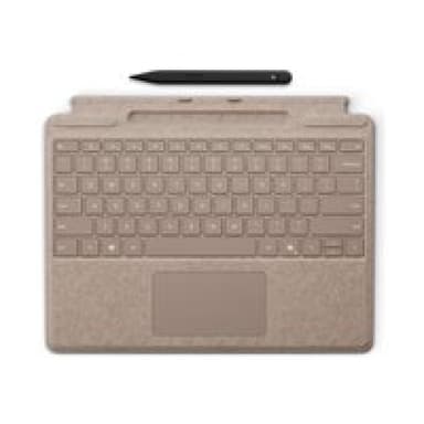 MICROSOFT Surface Pro Keyboard mit Slim Pen - graubeige