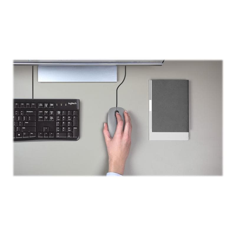 LOGITECH M110 Maus Beidhändig USB Typ-A Optisch 1000 DPI
