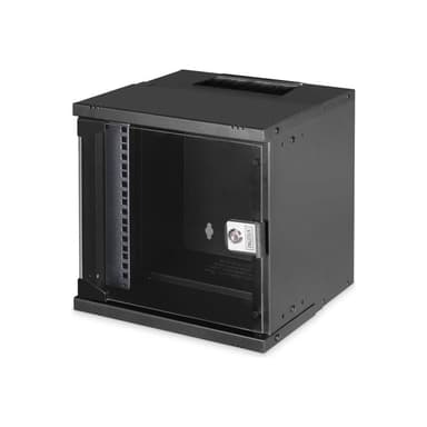 DIGITUS Wandgehäuse SOHO PRO  6HE 325x315x300 mm 10″ schwarz