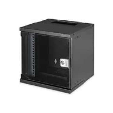 DIGITUS Wandgehäuse SOHO PRO  6HE 325x315x300 mm 10″ schwarz