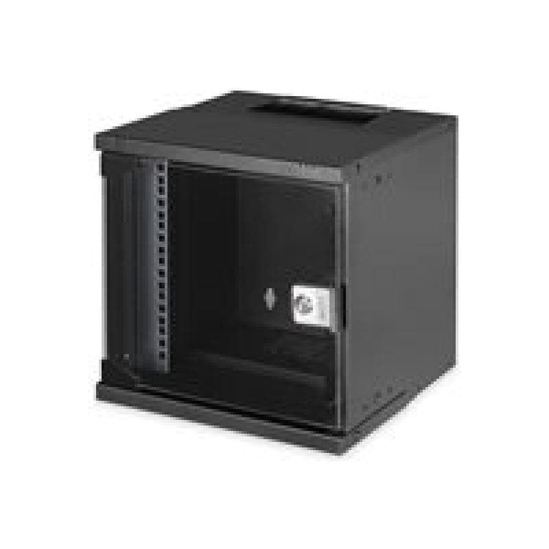 DIGITUS Wandgehäuse SOHO PRO  6HE 325x315x300 mm 10″ schwarz