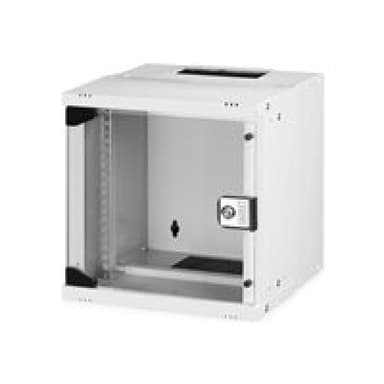 DIGITUS Wandgehäuse SOHO PRO  6HE 325x315x300 mm 10″    grau