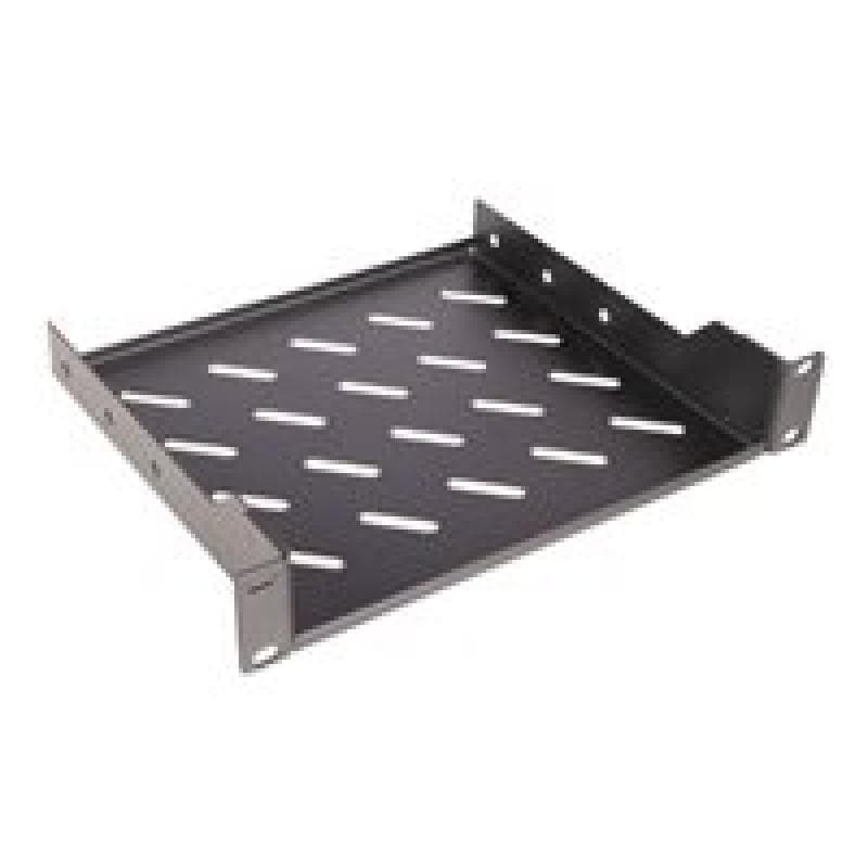 EQUIP Fachboden fest 10″ für Serverschränke, 1U 20cm sw
