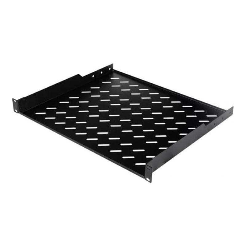 EQUIP Fachboden fest 19″ für Serverschränke, 1U 60cm sw