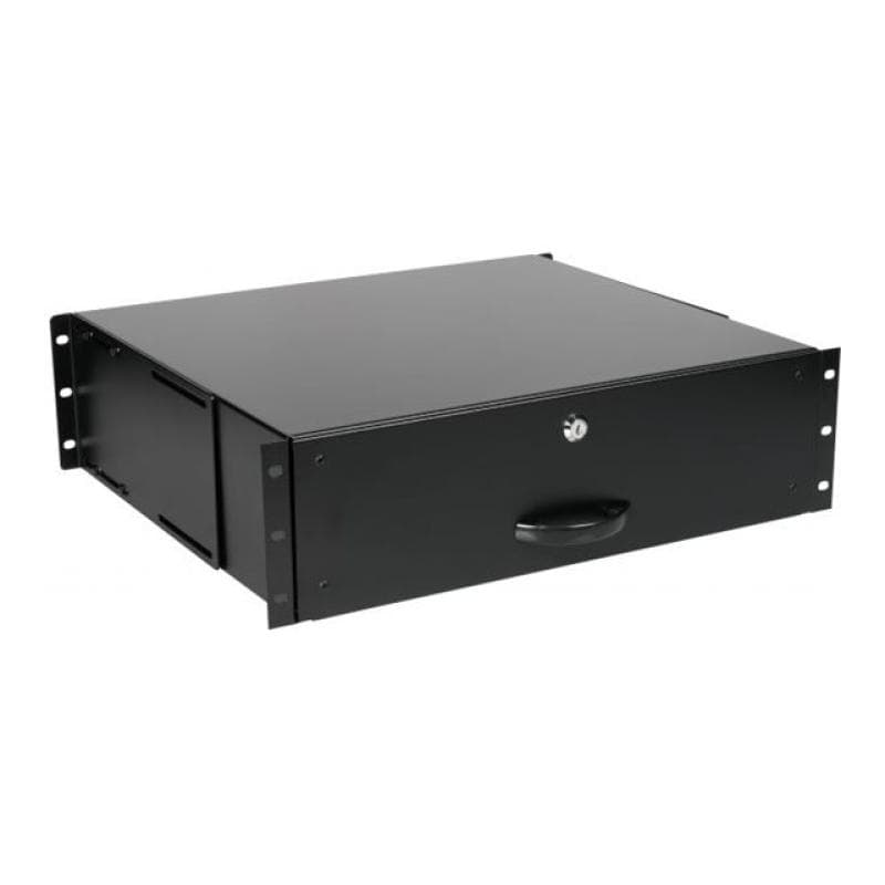 EQUIP Schublade 19″ für Serverschränke 3U, abschließbar sw