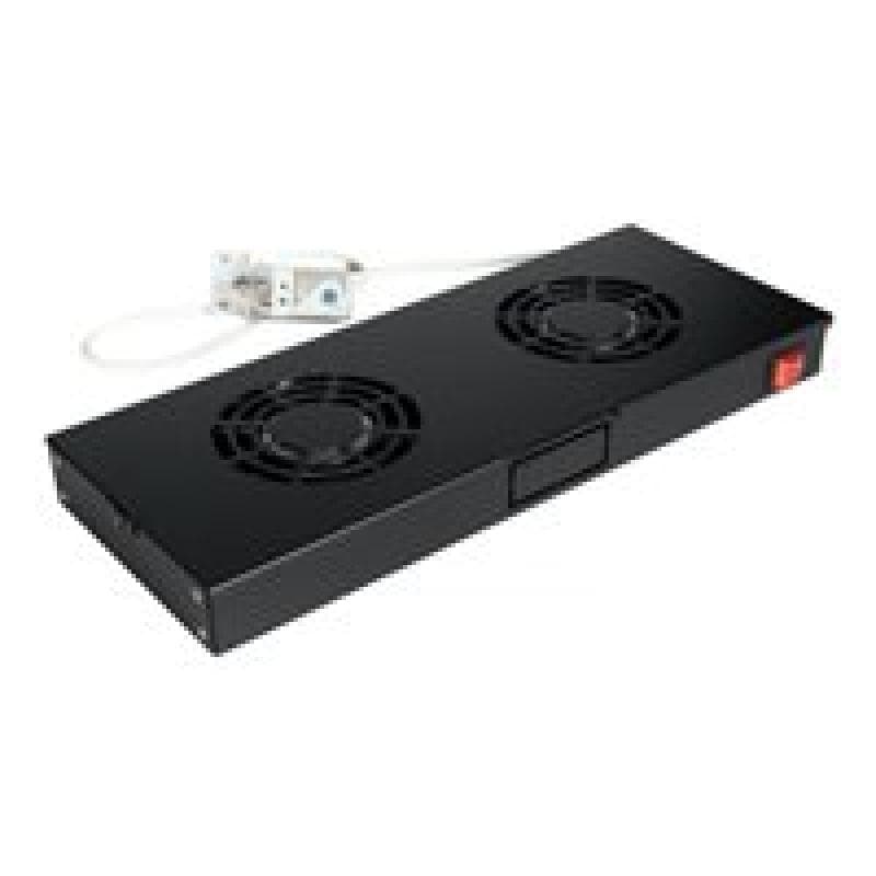 EQUIP Lüftermodul 19″ für Serverschränke, 4xLüfter RAL9005