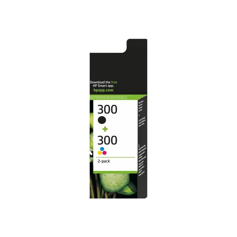 HP 300 2er Pack Schwarz,dreifarbig Tintenpatrone
