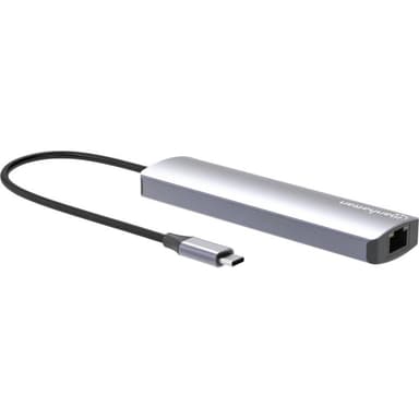 MANHATTAN 7-in-1 4K USB-C Dockingstation 1xHDMI 2xUSB 10Gb/s