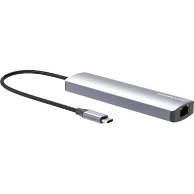 MANHATTAN 6-in-1 4K USB-C Dockingstation 1xHDMI 3xUSB 5 Gb/s