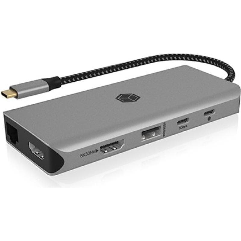 RAIDSONIC Dockingstation IcyBox 12-in-1 mobile USB 3.2 Gen 1 Type-C retail