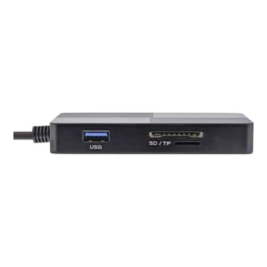 INLINE USB 3.2 Multi Cardreader Hub, SD/TF/MS/XD/CF, 3-Port USB-A, Dual