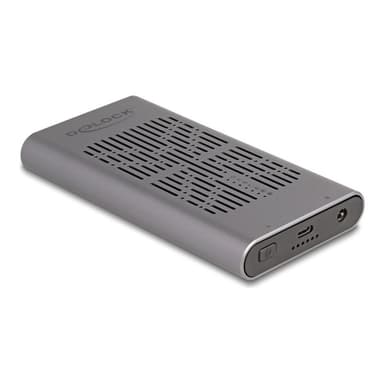 DELOCK Externes USB 20 Gbps Gehäuse 2 x M.2 NVMe PCIe SSD