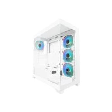 LC-POWER Case Midi LC-Power LC-715W-ON Shaded Gaming White