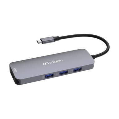 VERBATIM USB-C Pro Multiport Hub 8 Port CMH-08