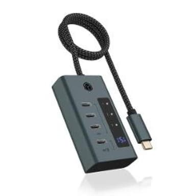 RAIDSONIC Hub 4-Port IcyBox Hub USB 3.2 Gen 2 Type-C retail