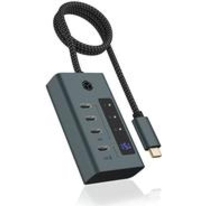 RAIDSONIC Hub 4-Port IcyBox Hub USB 3.2 Gen 2 Type-C retail