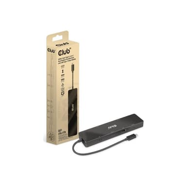 CLUB3D USB-C Dock > HDMI/USB-C(8K)/2xUSB/USB-C(PD100W)/RJ45 retail