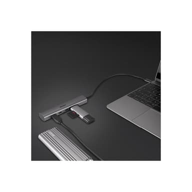 LINDY 4 Port USB 3.2 Gen 2 Typ C Hub