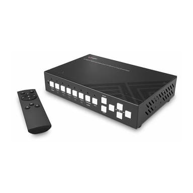 LINDY 5 Port KVM Switch Seamless Multiview 4HDMI 1USB Typ C